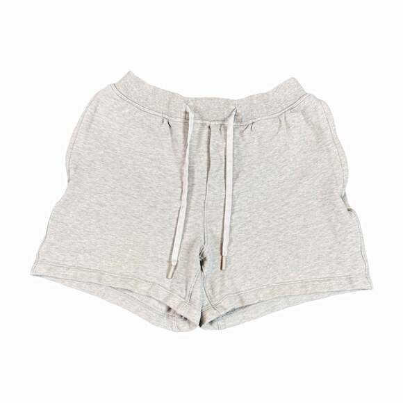 Lululemon Pants - lululemon Women’s Gray Heather Knit Cotton Athletic Shorts Drawstring Size 26